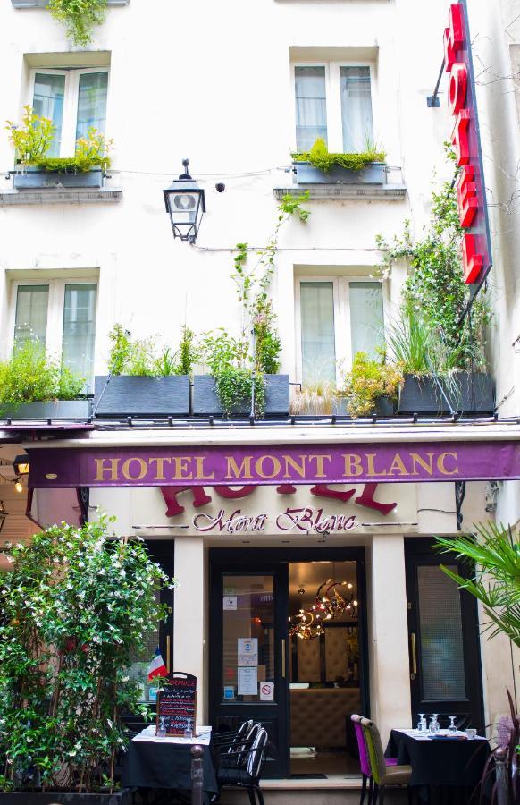 פריז Hotel Du Mont Blanc מראה חיצוני תמונה